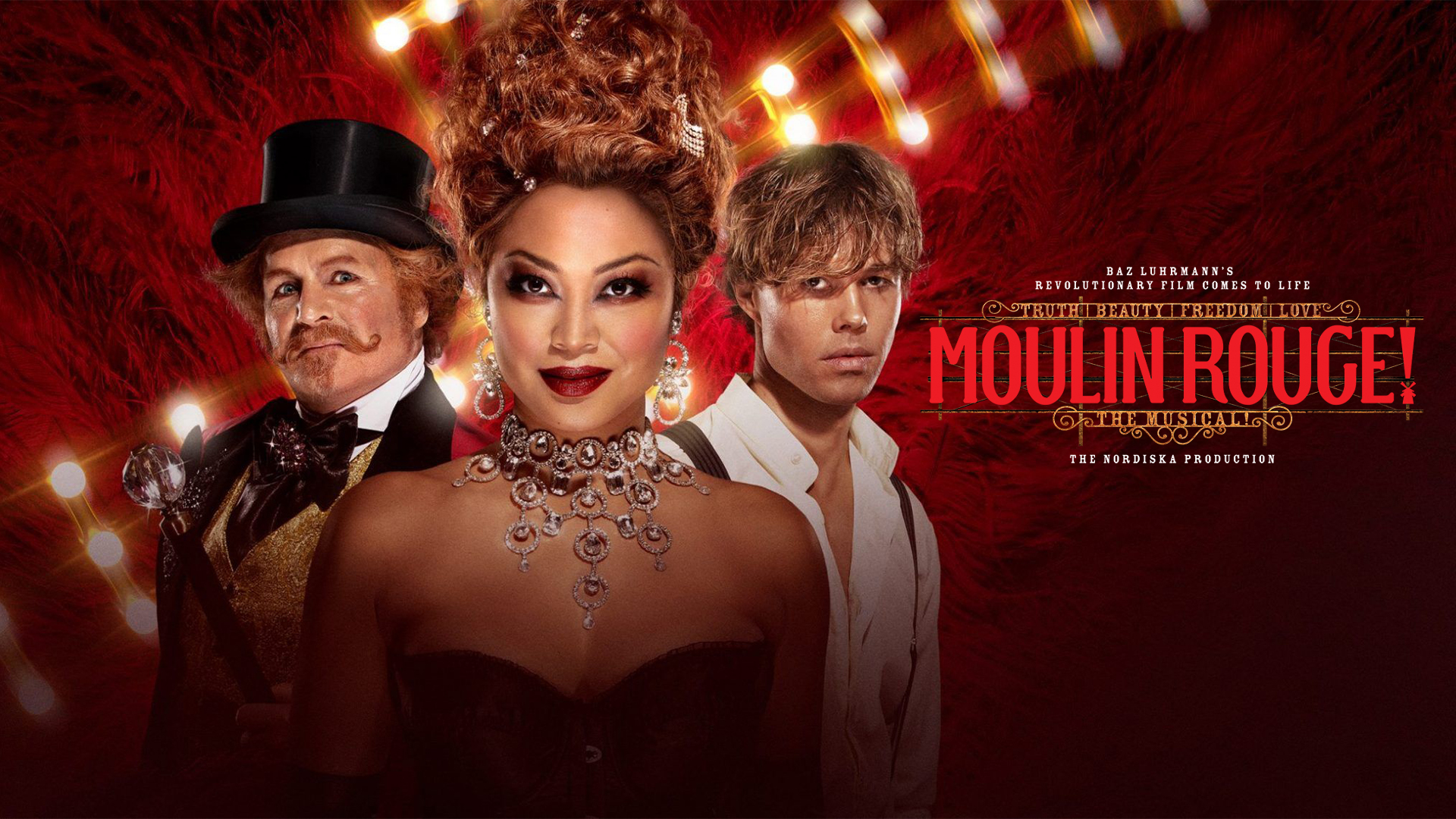 Moulin Rouge musikalen på China Teatern i Stockholm