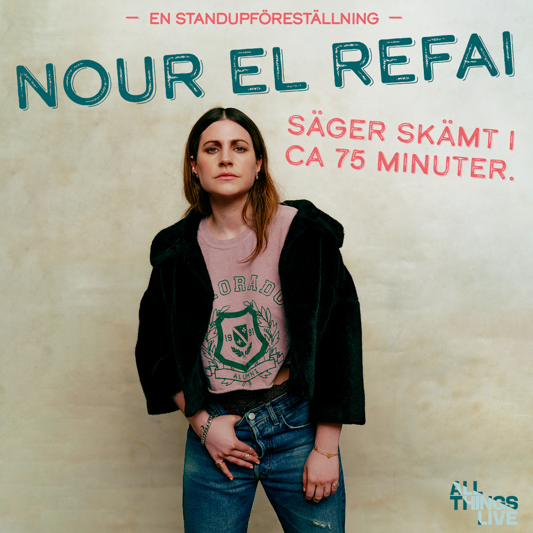 Nour El Refai – Säger skämt i ca 75 minuter